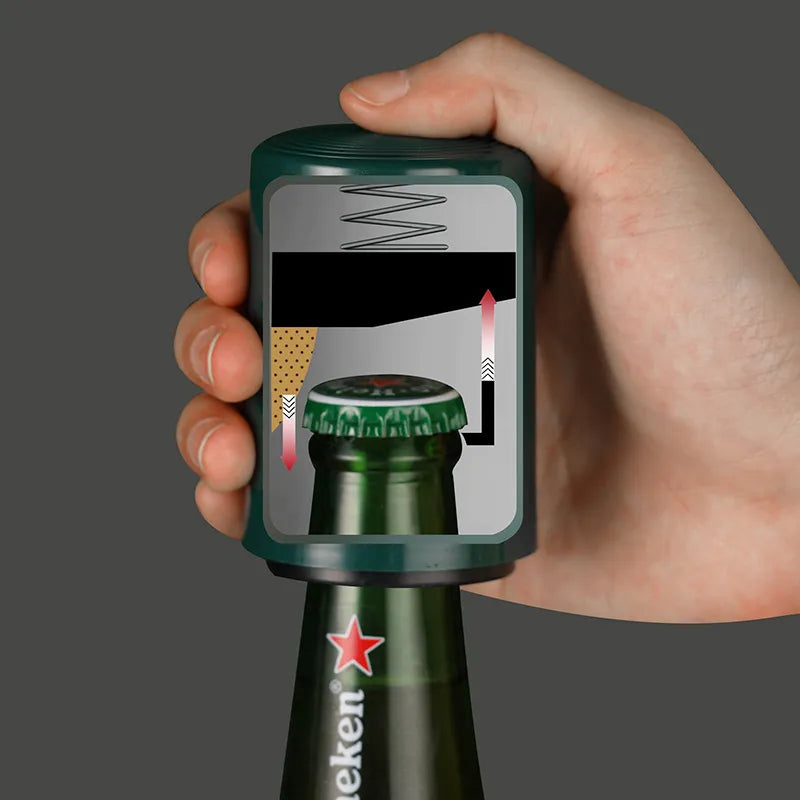 Creative Magnetic Automatic Bottle Opener